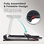 Sunny Health & Fitness Foldable Auto Incline Treadmill, Black/Gray (SF-T723030)~#|#~sp313051083_sc7