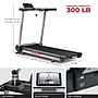 Sunny Health & Fitness Pace 500 Smart Auto Incline Treadmill, Black/Gray (SF-T724081)~#|#~sp313051141_sc7