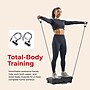 Sunny Health & Fitness Vibration Platform Exercise Machine with Resistance Band (SF-VP822056)~#|#~sp313051152_sc7
