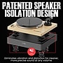 Audiosource AT33 Belt Drive turntable with 2.1 channel 120 watt Bluetooth Speakers (AT3345BT)~#|#~sp313051232_sc7