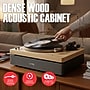 Audiosource AT33 Belt Drive turntable with 2.1 channel 120 watt Bluetooth Speakers (AT3345BT)~#|#~sp313051235_sc7