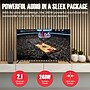 AudioSource AS201 Dolby Atmos Bluetooth 2.1 Soundbar with Wireless Subwoofer, Black (AS201ADW)~#|#~sp313051240_sc7