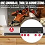 AudioSource AS201 Dolby Atmos Bluetooth 2.1 Soundbar with Wireless Subwoofer, Black (AS201ADW)~#|#~sp313051243_sc7