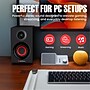 AudioSource AS3530 Bluetooth 2-Way Bookshelf Speakers, 30W, Black (AS3530BT)~#|#~sp313051283_sc7