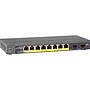 Netgear ProSafe 8 Gigabit Ethernet PoE Smart Switch, 1000 Mbps, Black (GS110TP-300NAS)~#|#~sp313051301_sc7
