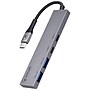 BonElk Long-Life 4-Port USB-C Hub to Dual USB-C and USB-A Slots, Space Gray (ELK-80048-R)~#|#~sp313051362_sc7
