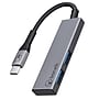 BonElk Long-Life USB-C to USB 3.0  2-Port Slim Hub, Space Gray (ELK-80023-R)~#|#~sp313051369_sc7