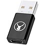 Bonelk USB-A to USB-C 3.0 Adapter, Black (ELK-80061-R)~#|#~sp313051444_sc7