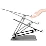 BonElk ELEVATE Adjustable Aluminum Laptop Stand for up to 17" Laptops, Black (ELK-70408-R)~#|#~sp313051455_sc7