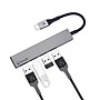 BonElk 4-Port USB-C to USB 3.0 Slim Hub, Space Gray (ELK-80022-R) ~#|#~sp313051514_sc7