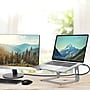 BonElk ELEVATE Stance Aluminum Riser Laptop Stand for up to 17" Laptops, Sliver (ELK-70419-R)~#|#~sp313051586_sc7