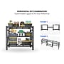 FlexiSpot Heavy-Duty 3-Shelf Metal Storage Rack, 46.8" x 49.6" x 18.1", Black (WGR001)~#|#~sp313367168_sc7