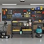 FlexiSpot Heavy-Duty 3-Shelf Metal Storage Rack, 46.8" x 49.6" x 18.1", Black (WGR001)~#|#~sp313367180_sc7