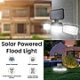 GoGreen Power Beacon 4.5 in. COB LED Solar Flood Light, Black (GG-BEACON)~#|#~sp313404955_sc7