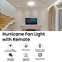 Power By GoGreen Hurricane 10 in. LED Fan Light, White (GG-HURRICANE)~#|#~sp313407276_sc7