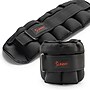 Sunny Health & Fitness Adjustable Ankle Weight, 5 lb. (SF-WA02-BK)~#|#~sp313436795_sc7