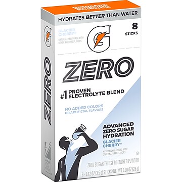 Gatorade Zero Sugar Free Glacier Freeze Powder Sports Drink