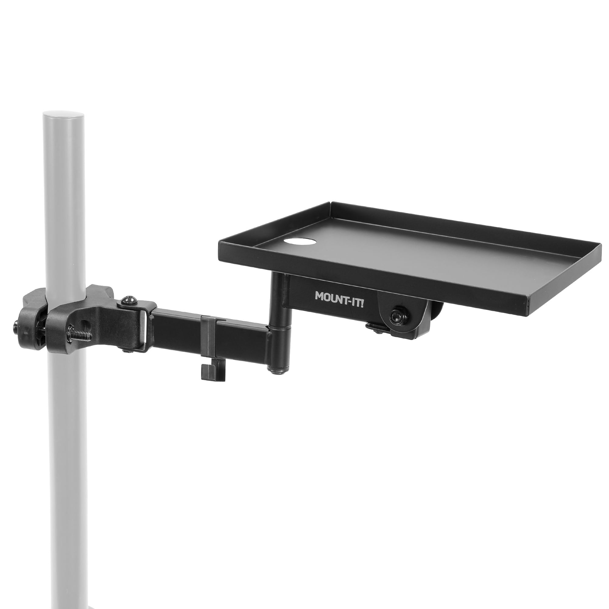 Mount-It! Printer Pole Mount, Holds 11 lbs., Extends Up to 15.5″, Black (MI-3799) Sansujyuku sansujyuku.com