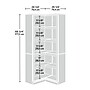 Sauder Select 70"H 5-Shelf Bookcase, Select Cherry (444767)~#|#~sp313911090_sc7
