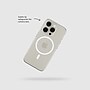 PEEL Magnetic Case for iPhone 15 Pro, MagSafe-Compatible, Shock Absorbing, Clear (I15 PRO MAGSAFE CLEA)~#|#~sp313980321_sc7