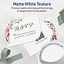 Avery Leaf Integrated Cards, Matte White, 30/Pack (19479399844)~#|#~sp313992111_sc7