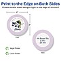 Avery Round Integrated Cards, Matte White, 100/Pack (19479399820)~#|#~sp313992192_sc7