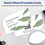 Avery Leaf Business Cards, Matte White, 400/Pack (19479398875)~#|#~sp313995708_sc7