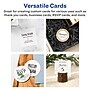 Avery Round Integrated Cards, Matte White, 300/Pack (19479399825)~#|#~sp313999680_sc7