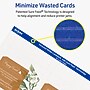 Avery Hexagon Integrated Cards, Matte White, 100/Pack (19479399704)~#|#~sp314000060_sc7