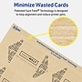 Avery Geo Business Cards, Matte Kraft Brown, 80/Pack (19479398950)~#|#~sp314000668_sc7