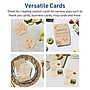 Avery Geo Integrated Cards, Matte Kraft Brown, 10/Pack (19479398974)~#|#~sp314002346_sc7