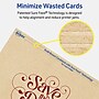 Avery Geo Integrated Cards, Matte Kraft Brown, 10/Pack (19479398974)~#|#~sp314002350_sc7