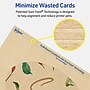Avery Oval Integrated Cards, Matte Kraft Brown, 10/Pack (19479398959)~#|#~sp314004357_sc7