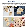 Avery Oval Business Cards, Matte Kraft Brown, 200/Pack (19479398936)~#|#~sp314006306_sc7