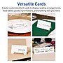 Avery Rectangle Integrated Cards, Matte White, 100/Pack (19479399752)~#|#~sp314007739_sc7
