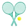 Miniland ECO Rackets with Ball, Assorted Colors, 3/Set (MLE32272)~#|#~sp314043799_sc7