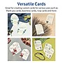 Avery Arched Integrated Cards, Matte Ivory, 200/Pack (19479399038)~#|#~sp314054519_sc7