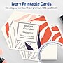 Avery Geo Integrated Cards, Matte Ivory, 50/Pack (19479399046)~#|#~sp314054922_sc7