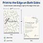 Avery Rectangle Single Rounded Corner Integrated Cards, Matte Ivory, 30/Pack (19479399033)~#|#~sp314054963_sc7