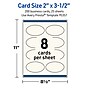 Avery Oval Business Cards, Matte Ivory, 200/Pack (19479399007)~#|#~sp314055110_sc7