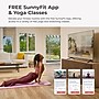 Sunny Health & Fitness Premium 1/2" Extra Thick Exercise Yoga Mat, Pink (SF-EM03-PK)~#|#~sp314240824_sc7