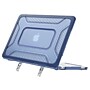 SaharaCase Ultra Heavy Duty Adjustable Stand Case for MacBook Neo, Shock-Absorbing, Blue (LT00126)~#|#~sp314303948_sc7