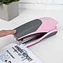 Swingline Optima 25 Desktop Stapler, 25-Sheet Capacity, Pink/Gray (S7066401)~#|#~sp314429432_sc7