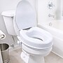 HealthSmart Universal Raised Toilet Seat, 4"H, 300 Lb. Capacity (522-1510-1900)~#|#~sp314487614_sc7
