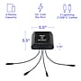 KwikBoost Mini Tabletop Charging Hub, Black (KB94016)~#|#~sp314488670_sc7