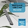 Plugable 9-Port USB-C Hub, Gray (USBC-9IN1E)~#|#~sp314488720_sc7