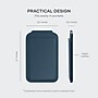 Satechi Vegan-Leather Magnetic Wallet Stand, Dark Blue (ST-VLWB)~#|#~sp314717455_sc7