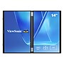 ViewSonic 14" WUXGA LED 60Hz Dual Screen Portable Monitor, Universal Docking Station (VG1457)~#|#~sp314717578_sc7