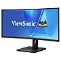 ViewSonic 34" Curved UWQHD 120Hz Monitor, Universal Docking Station, Black (VG3409C)~#|#~sp314717602_sc7