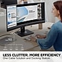 ViewSonic 34" Curved UWQHD 100Hz Video Conferencing Docking Monitor, Black (VG3457CV)~#|#~sp314718093_sc7
